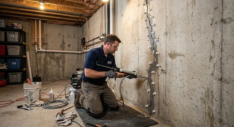 Basement Crack Repair in Lake Placid, FL