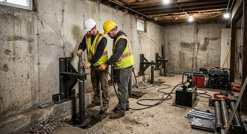 Basement Stabilization in Lake Placid, FL