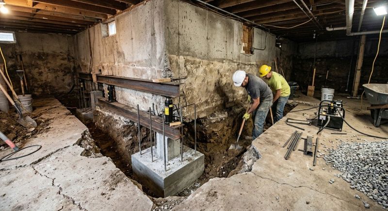 Basement Underpinning in Lake Placid, FL