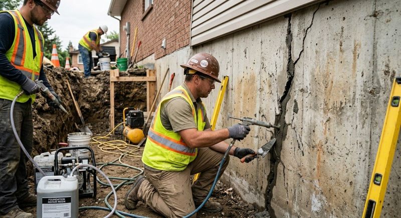 Cracked Foundation Repair in Lake Placid, FL