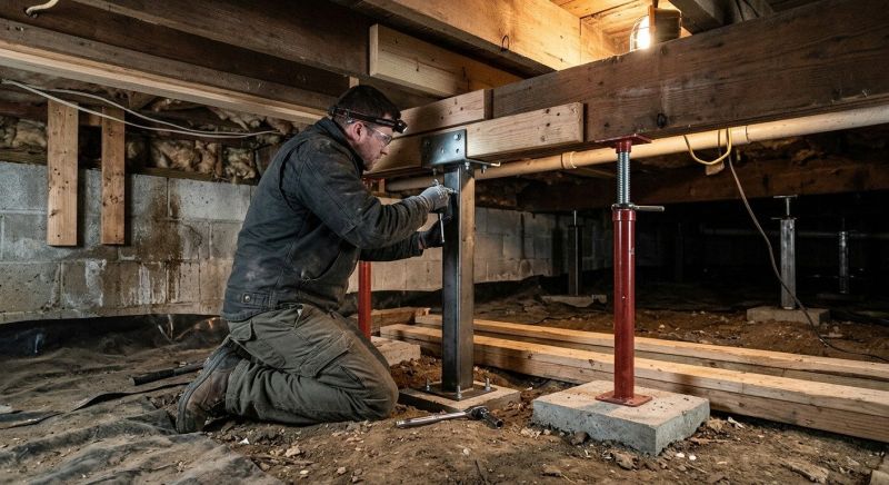Crawlspace Structural Repair in Lake Placid, FL