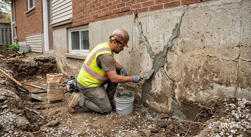 Foundation Crack Repair in Lake Placid, FL