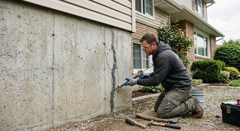 Foundation Crack Sealing in Lake Placid, FL