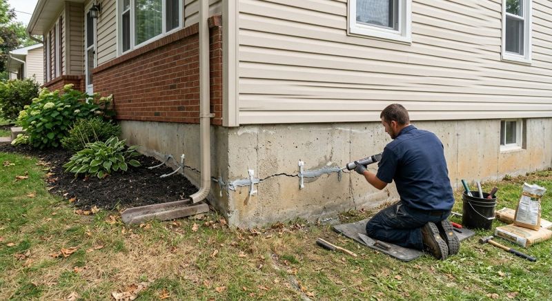 Foundation Crack Sealing in Lake Placid, FL