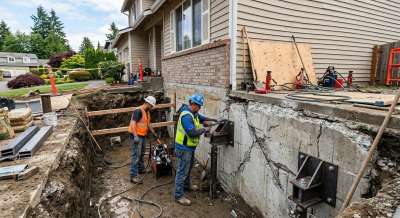 Foundation Renovation in Lake Placid, FL