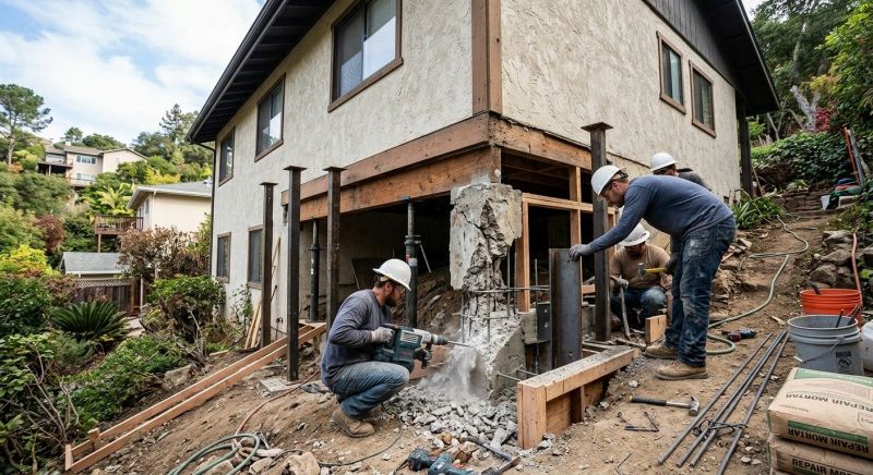 Foundation Underpinning in Lake Placid, FL