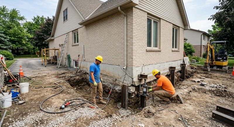 Helical Piers Installation in Lake Placid, FL