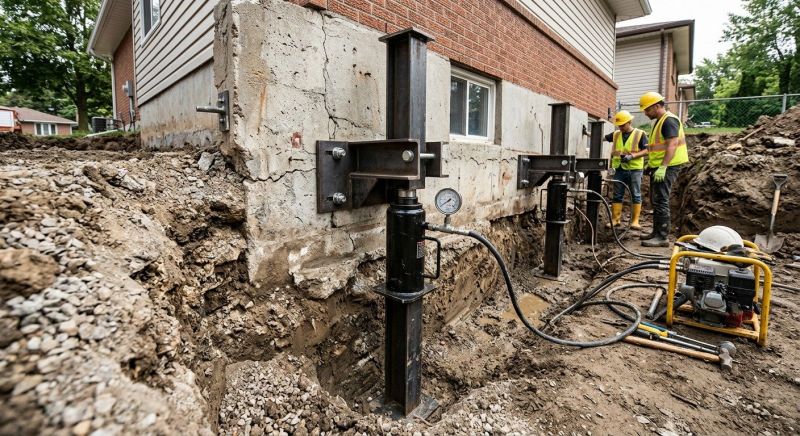 Sinking Foundation Lifting in Lake Placid, FL