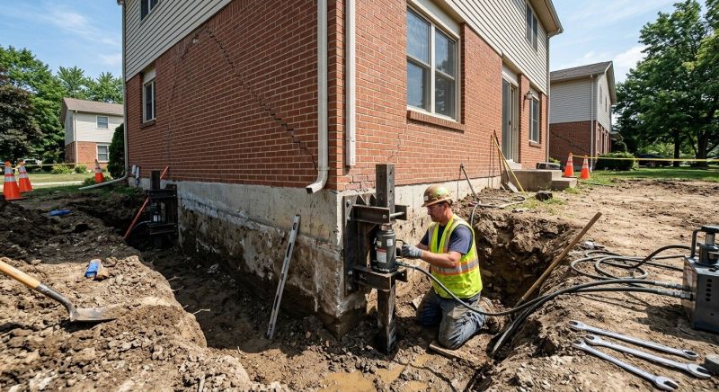 Sinking Foundation Repair in Avon Park, FL