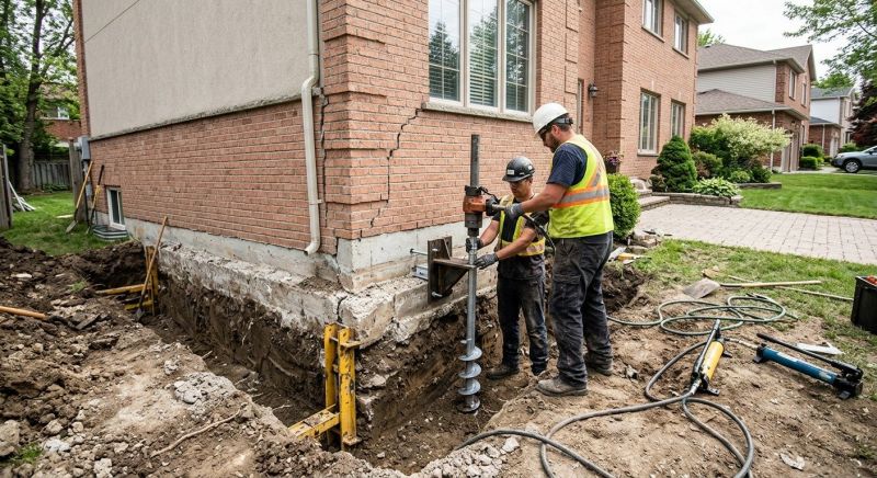 Sinking Foundation Repair in Lake Placid, FL