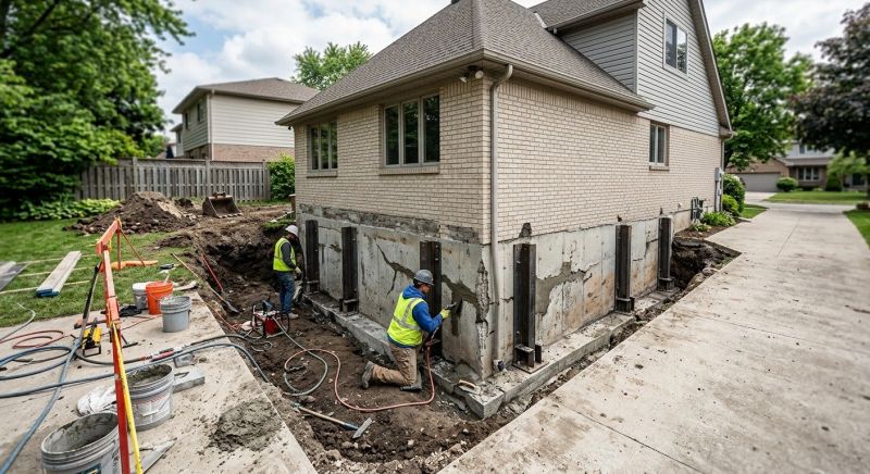 Sinking Foundation Repair in Lake Placid, FL