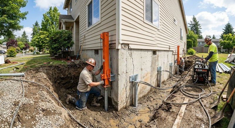 Sinking Foundation Repair in Lake Placid, FL