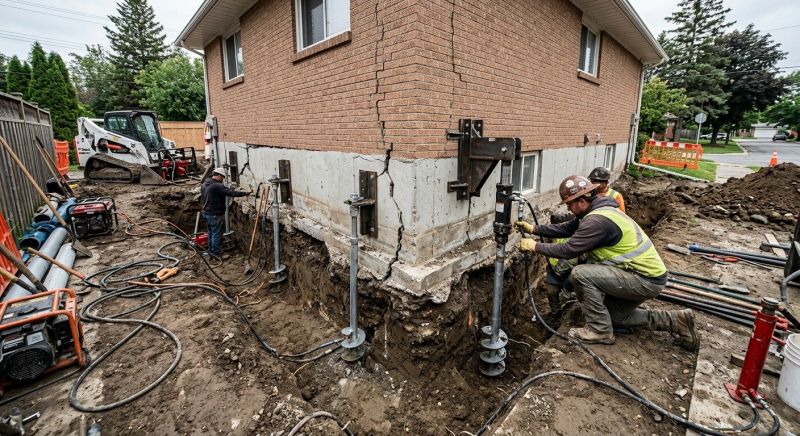 Sinking Foundation Repair in Sebring, FL
