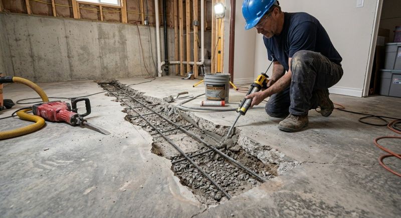 Slab Foundation Repair in Lake Placid, FL